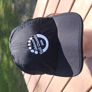 LifeSource Golf Classic 2022 Running Hat Adjustable Black Lightweight Mesh